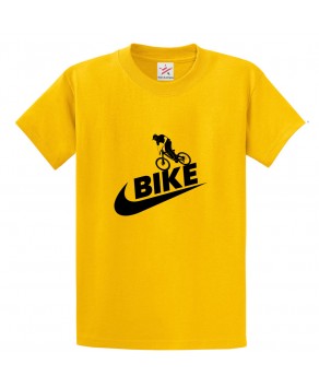 Bike Funny Classic Unisex Kids and Adults T-Shirt for Bikers
